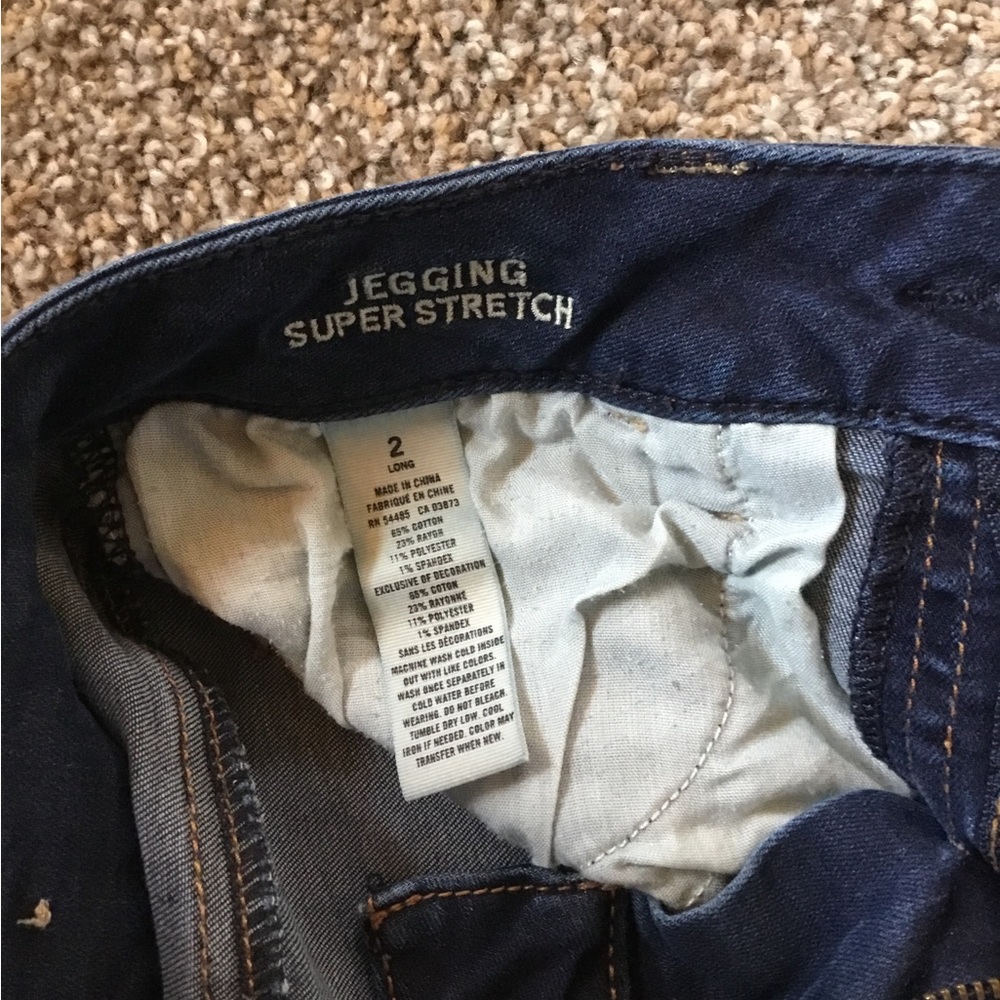 AEO Super Stretch Denim Cigarette Jean Jeggings - Picture 5 of 5